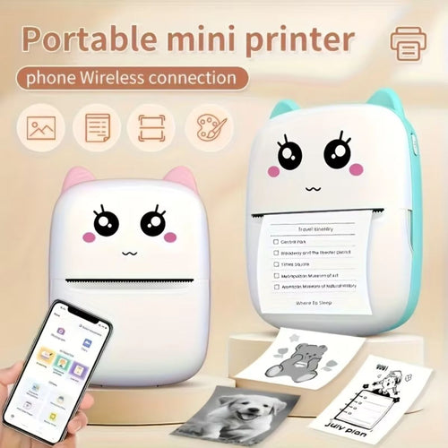 Portable Mini HD Thermal Printer