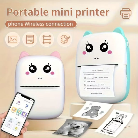Portable Mini HD Thermal Printer