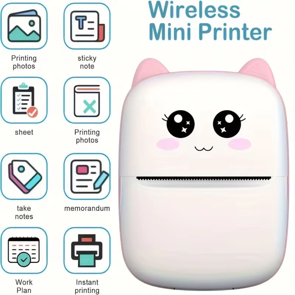 Portable Mini HD Thermal Printer