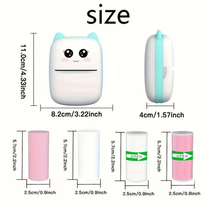 Portable Mini HD Thermal Printer